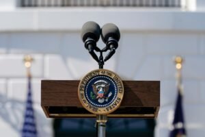 Presidential podium